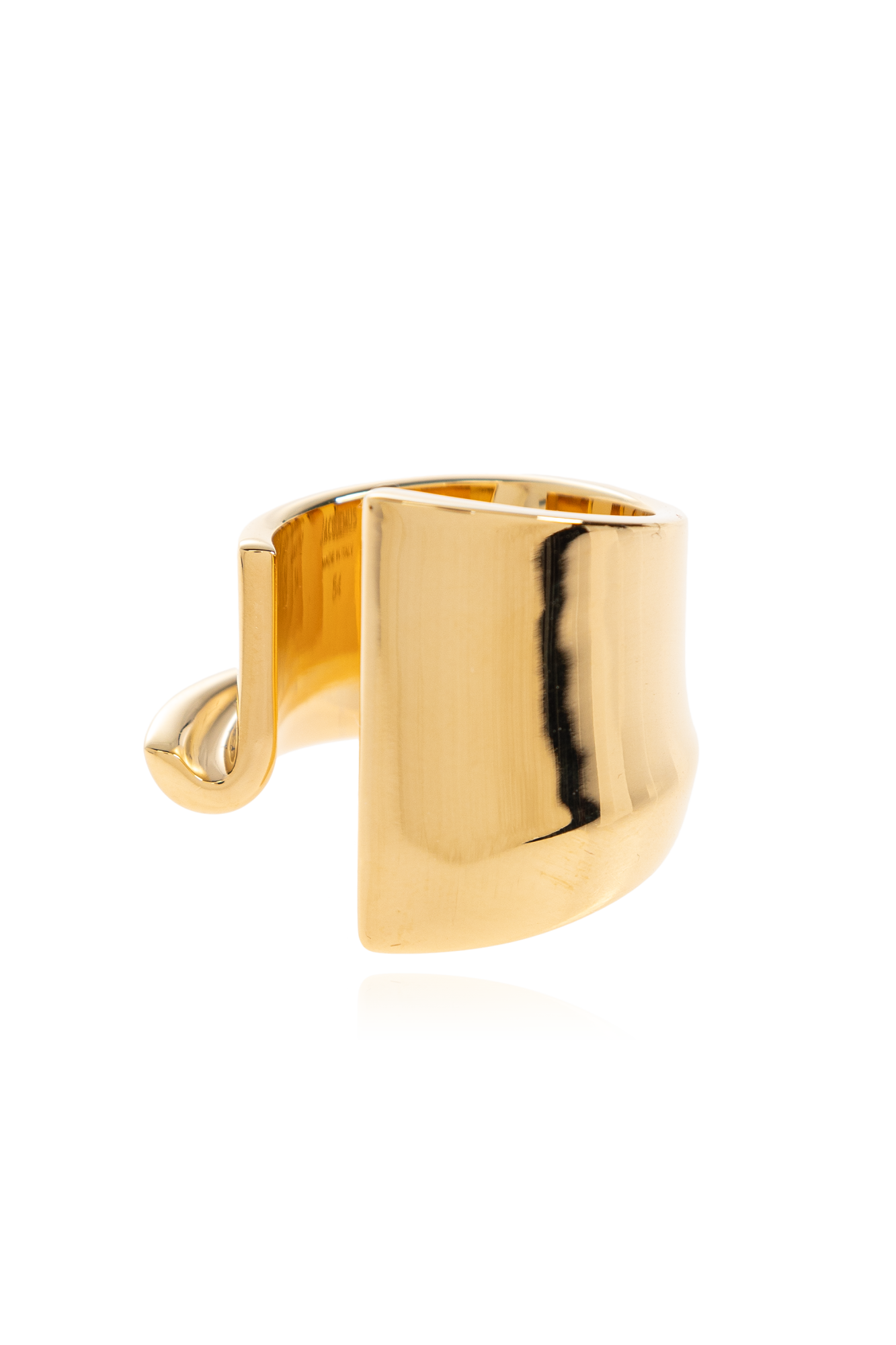 Gold Brass ring Jacquemus - Vitkac AS